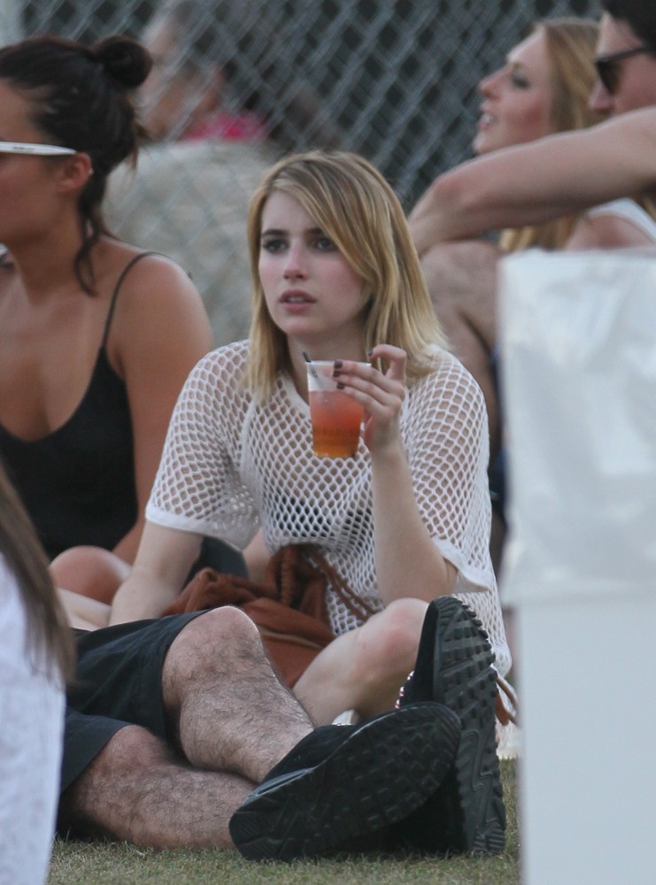 Emma Roberts;<br>Celebrities at The 2012 Coachella Valley Music and Arts Festival - Week 2 Day 1