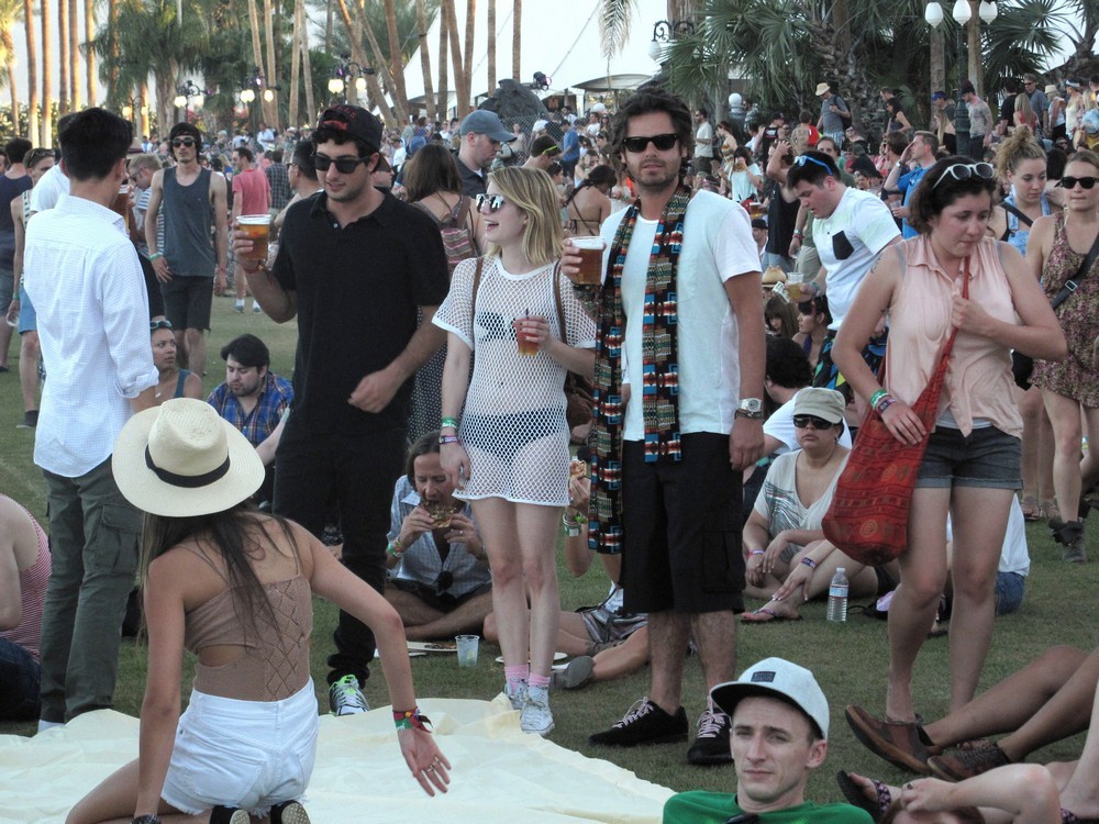 Emma Roberts;<br>Celebrities at The 2012 Coachella Valley Music and Arts Festival - Week 2 Day 1