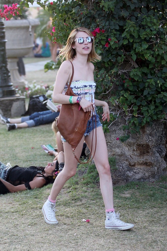 Emma Roberts;<br>Celebrities at The 2012 Coachella Valley Music and Arts Festival - Week 2 Day 3