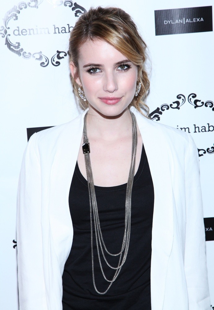 Emma Roberts;<br>Launch of Denim Habit New York Store