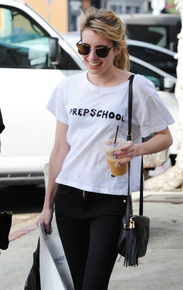 Emma Roberts Out Shopping