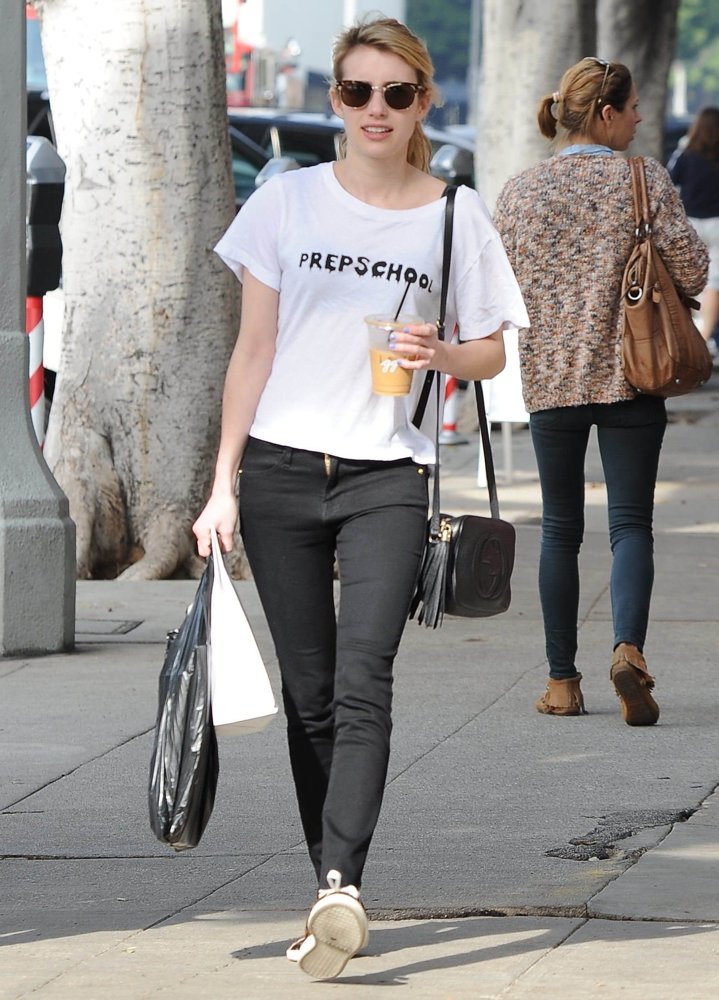 Emma Roberts Out Shopping