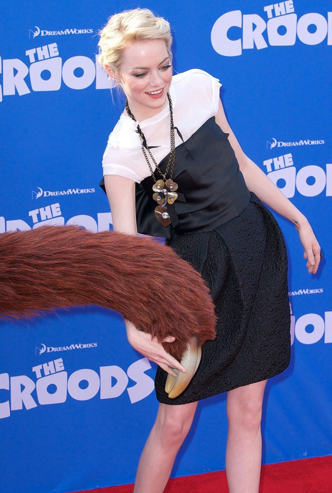 Emma Stone;<br>The Croods Premiere - Arrivals