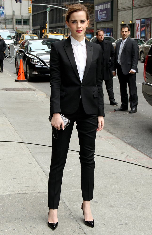 Emma Watson;<br>Celebrities for The Late Show with David Letterman