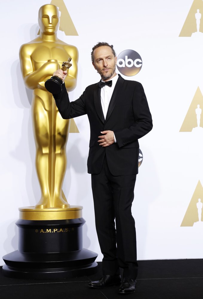 Emmanuel Lubezki;<br>88th Annual Academy Awards - Press Room