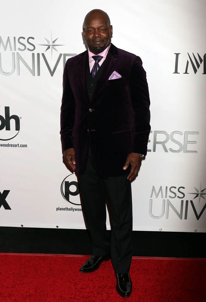 Emmitt Smith;<br>The 64th Miss Universe Pageant - Arrivals