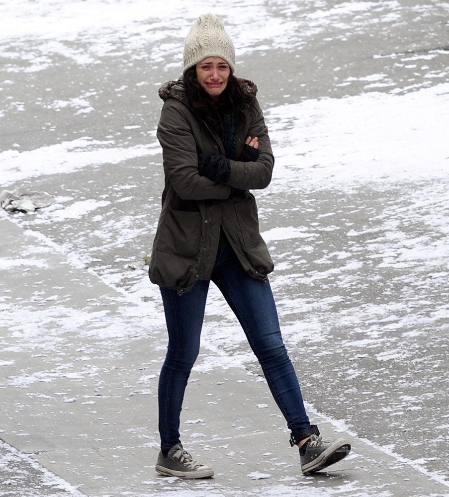 Emmy Rossum;<br>Emmy Rossum on The Set of Shameless