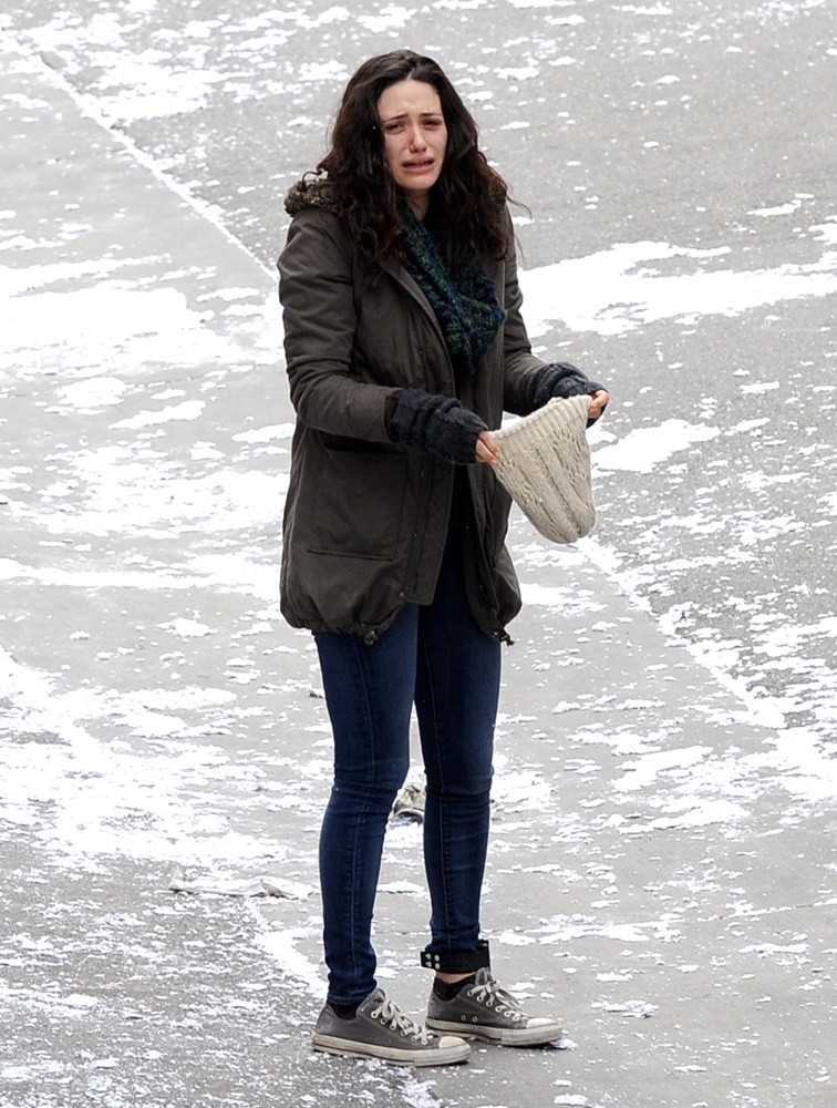 Emmy Rossum;<br>Emmy Rossum on The Set of Shameless