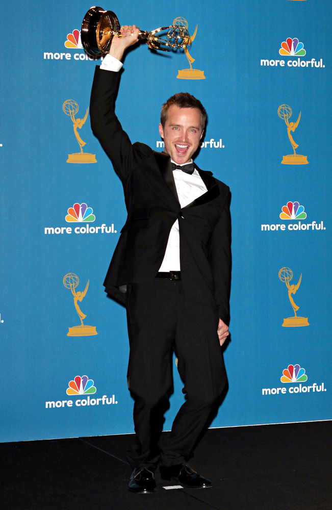 Aaron Paul;<br>The 62nd Annual Primetime Emmy Awards - Press Room