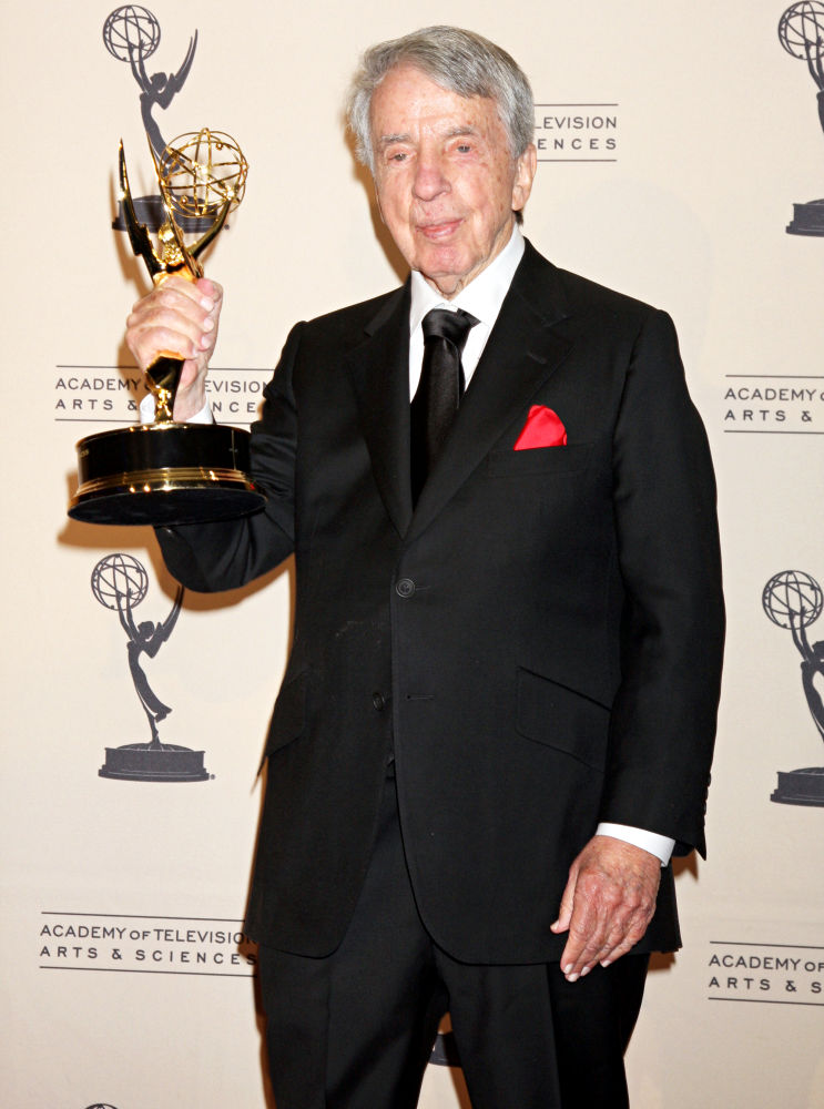 Norman Brokaw;<br>2010 Creative Arts Emmy Awards - Press Room