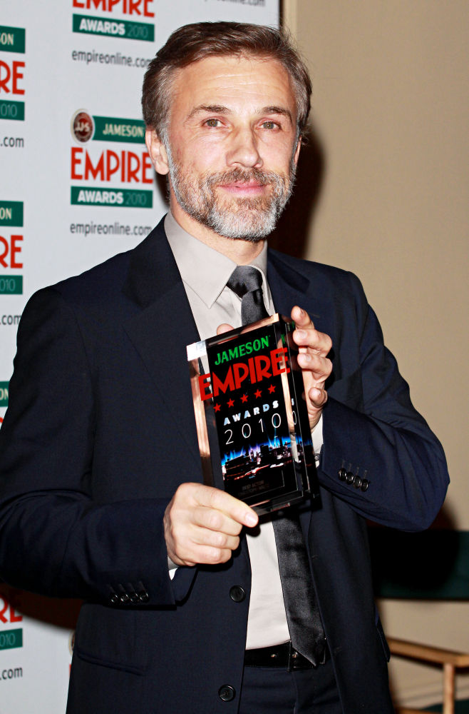 Christoph Waltz;<br>The Empire Film Awards 2010 - Press Room