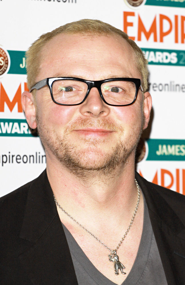 Simon Pegg;<br>The Empire Film Awards 2010 - Press Room