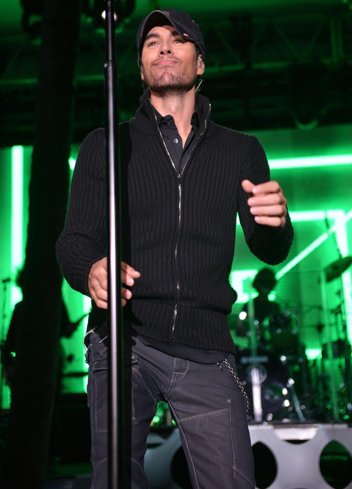 Enrique Iglesias;<br>Enrique Iglesias Performs at Destination Fashion 2012