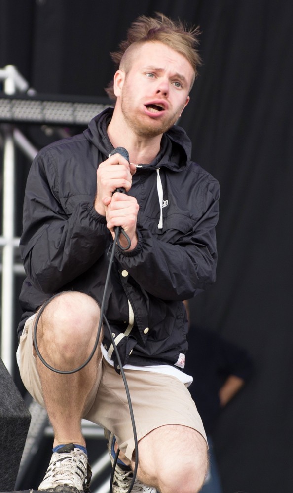Rou Reynolds;Enter Shikari;<br>Leeds Festival 2012 - Day Three
