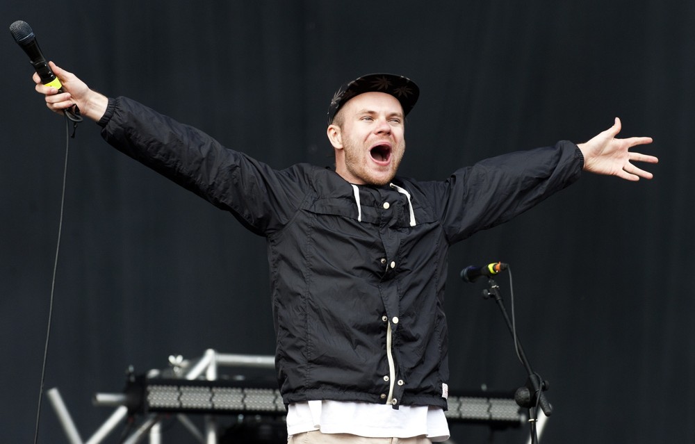 Rou Reynolds;Enter Shikari;<br>Leeds Festival 2012 - Day Three
