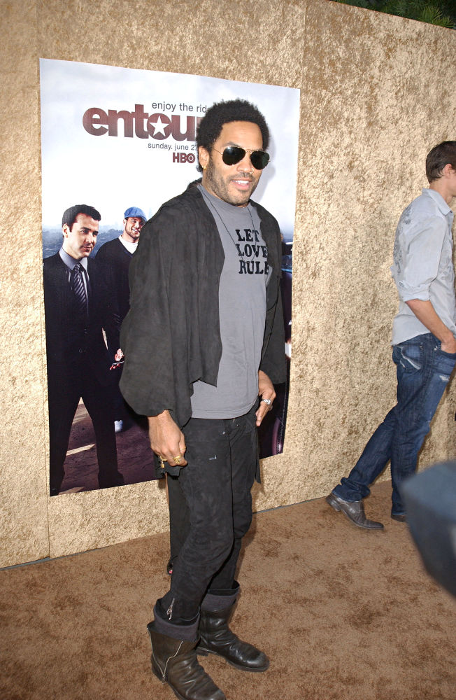 Lenny Kravitz;<br>Los Angeles Premiere of The HBO Original Series 'Entourage' - Arrivals