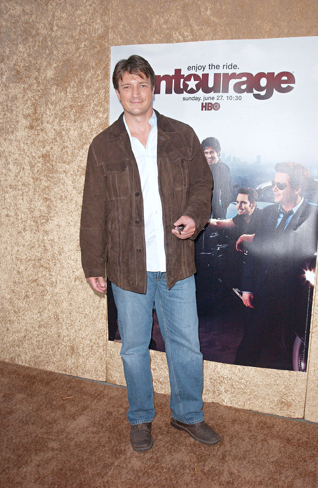 Nathan Fillion;<br>Los Angeles Premiere of The HBO Original Series 'Entourage' - Arrivals