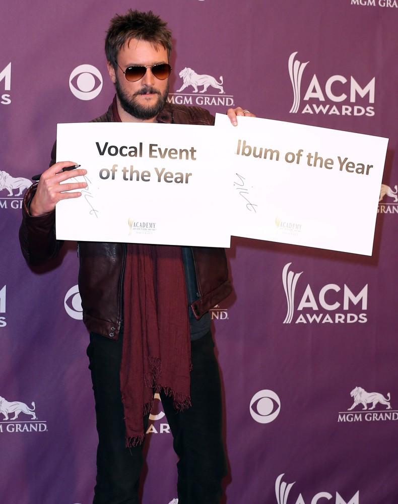 Eric Church;<br>48th Annual ACM Awards - Press Room