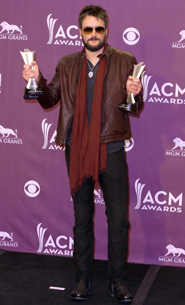 Eric Church;<br>48th Annual ACM Awards - Press Room