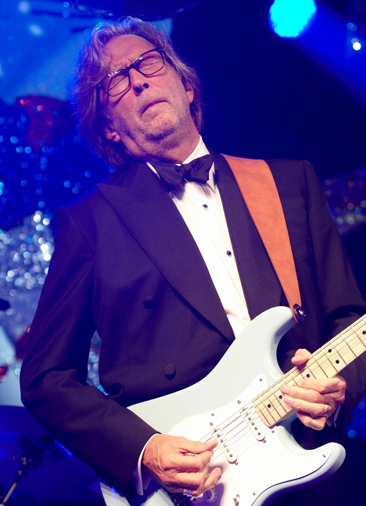 Eric Clapton;<br>Eric Clapton 25th Anniversary Dinner of The Bunbury Celebrity Cricket Team