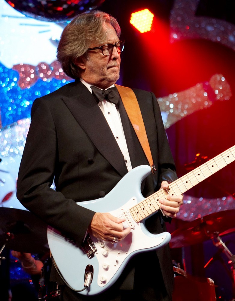 Eric Clapton;<br>Eric Clapton 25th Anniversary Dinner of The Bunbury Celebrity Cricket Team