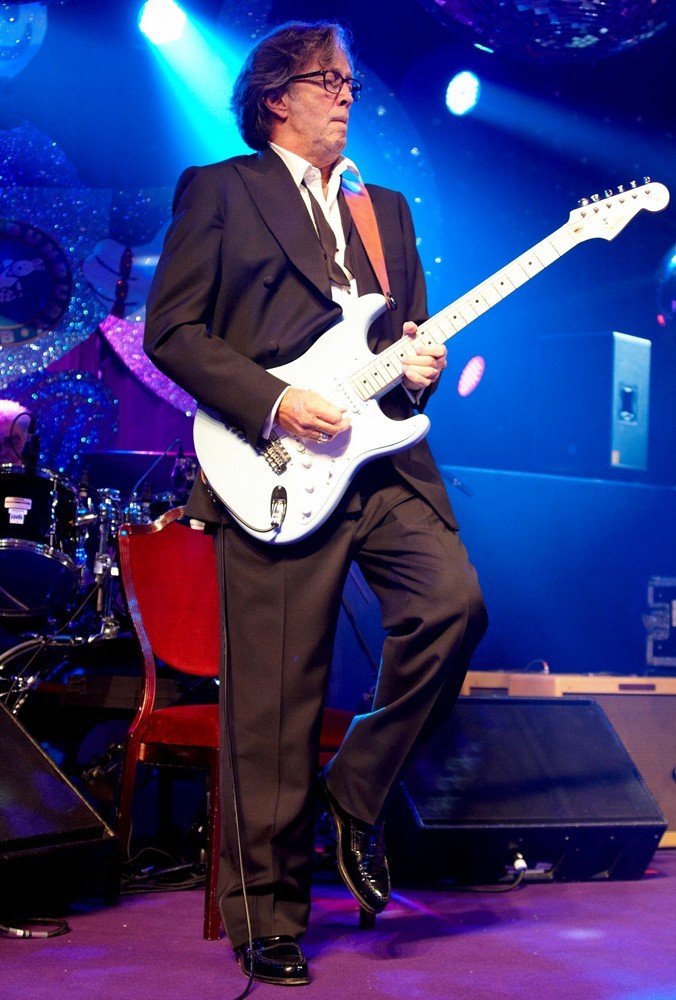 Eric Clapton;<br>Eric Clapton 25th Anniversary Dinner of The Bunbury Celebrity Cricket Team