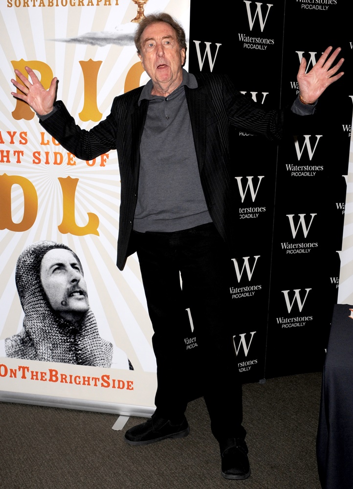 Eric Idle;<br>Eric Idle Signs Copies of His New Book