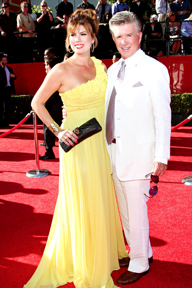 Tanya Callau;Alan Thicke;<br>2010 ESPY Awards - Arrivals