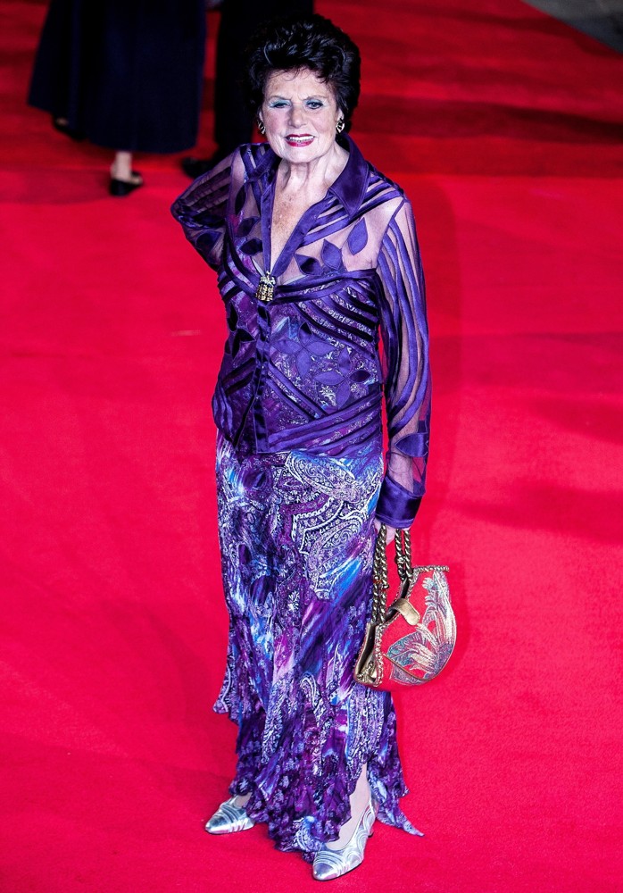 Eunice Gayson;<br>World Premiere of Skyfall - Arrivals