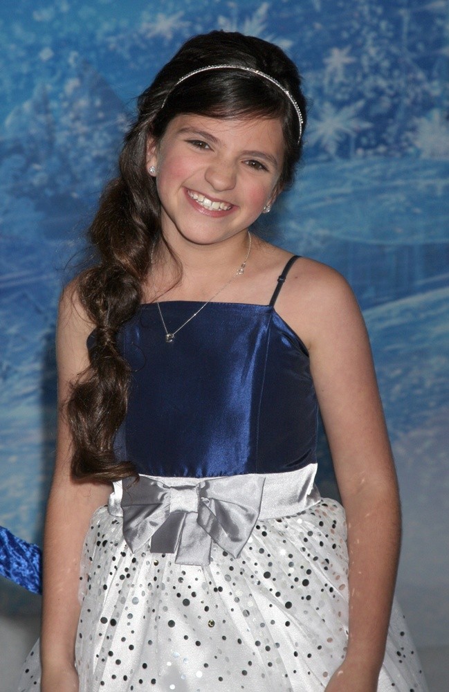 Eva Bella;<br>Film Premiere Frozen