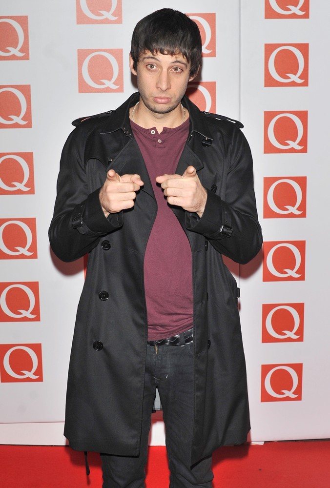 Example;<br>The Q Awards 2012 - Arrivals