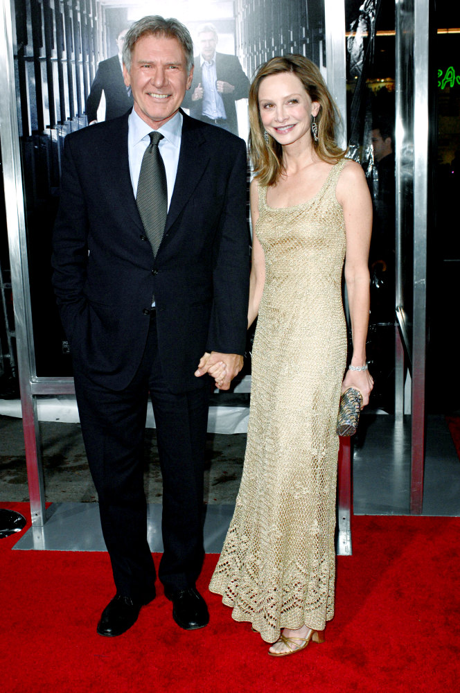 Calista Flockhart;Harrison Ford;<br>Premiere of 'Extraordinary Measures' - Arrivals