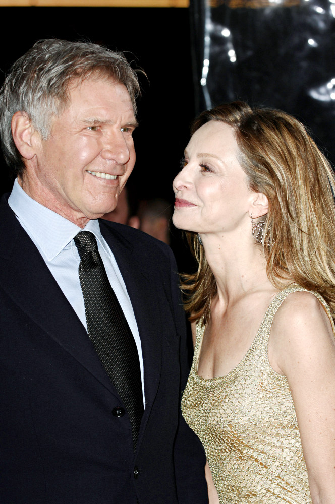 Calista Flockhart;Harrison Ford;<br>Premiere of 'Extraordinary Measures' - Arrivals
