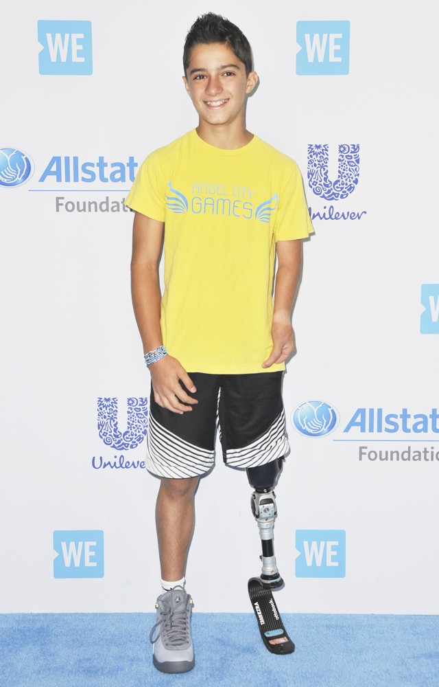 Ezra Frech;<br>We Day California 2017