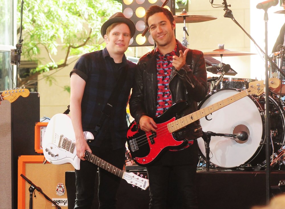 Patrick Stump;Pete Wentz;Fall Out Boy;<br>Fall Out Boy Perform Live on The Today Show