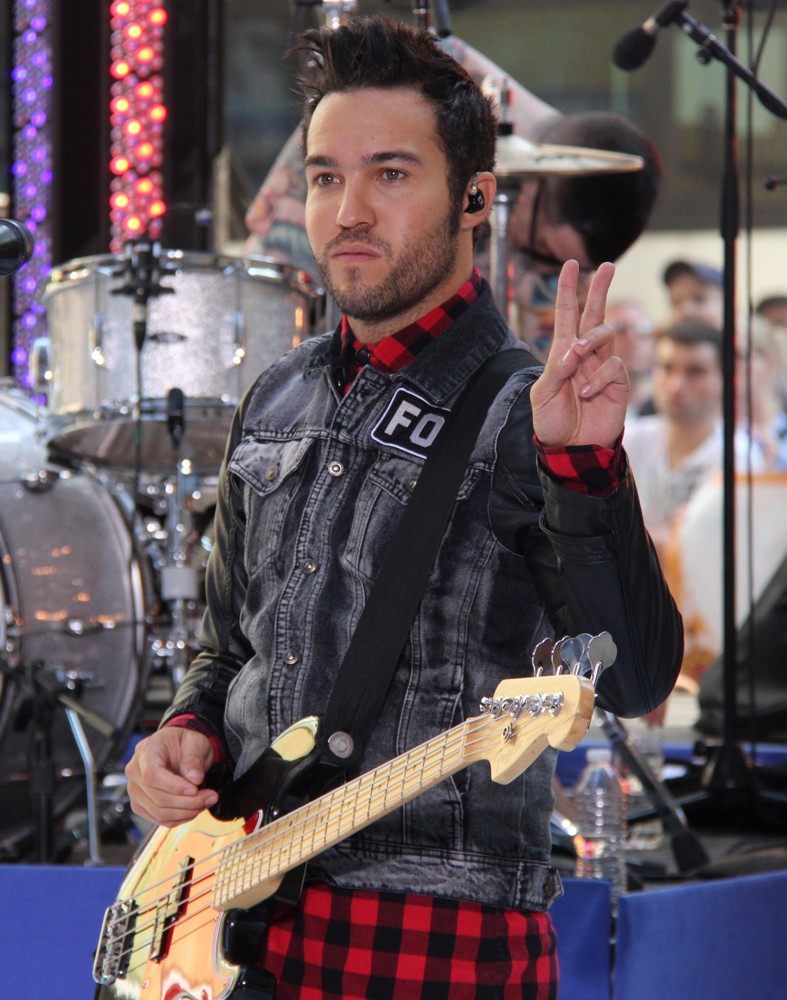 Pete Wentz;Fall Out Boy;<br>Fall Out Boy Perform Live as Part of The Toyota Concert Series on NBC's Today