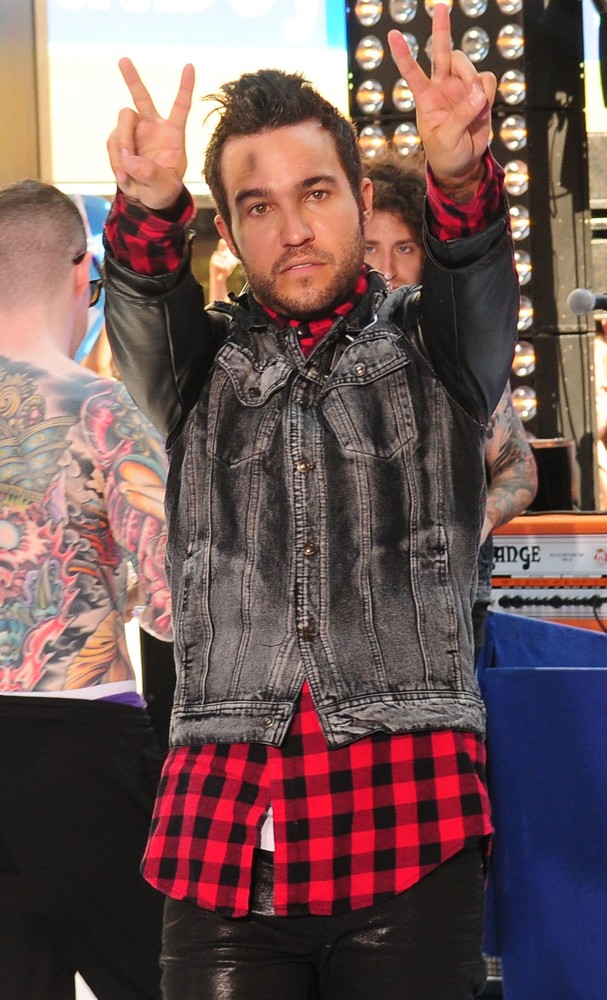 Pete Wentz. 