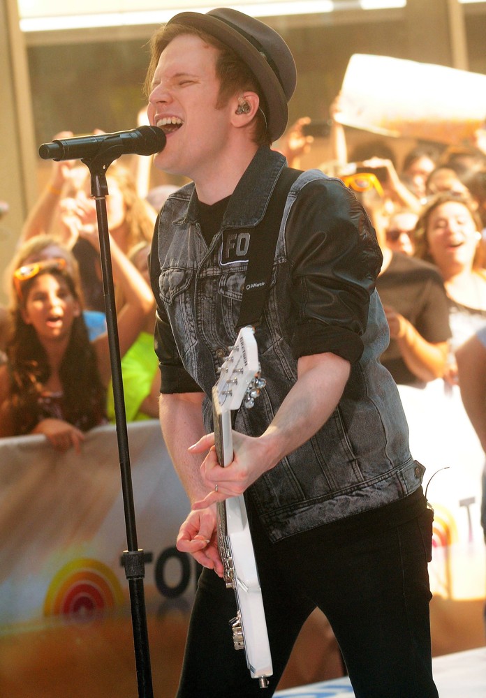 Patrick Stump;Fall Out Boy;<br>Fall Out Boy Perform Live as Part of The Toyota Concert Series on NBC's Today
