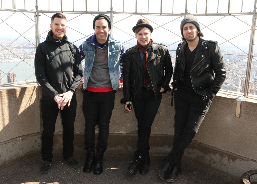 Fall Out Boy;<br>Fall Out Boy Promote Their Album Save Rock and Roll During A Photocall
