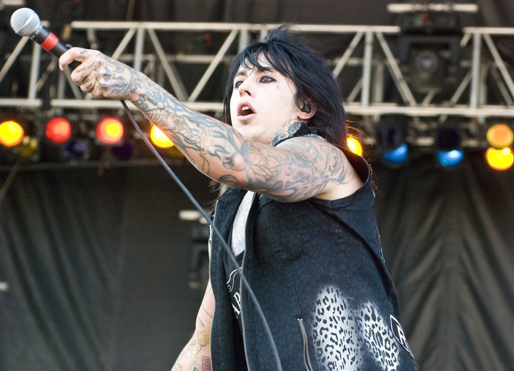 Falling in Reverse;<br>Falling in Reverse Perform at Rock on The Range 2012 - Day 1