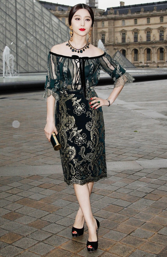 Fan Bingbing;<br>52nd Annual Monte Carlo TV and Film Festival - Salvatore Ferragamo Cruise Collection 2013 - Arrivals