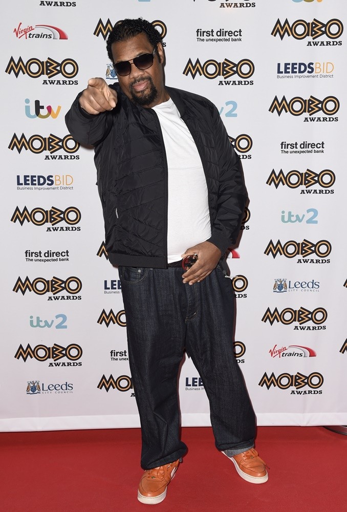 Fatman Scoop;<br>Mobo Awards 2015 - Arrivals