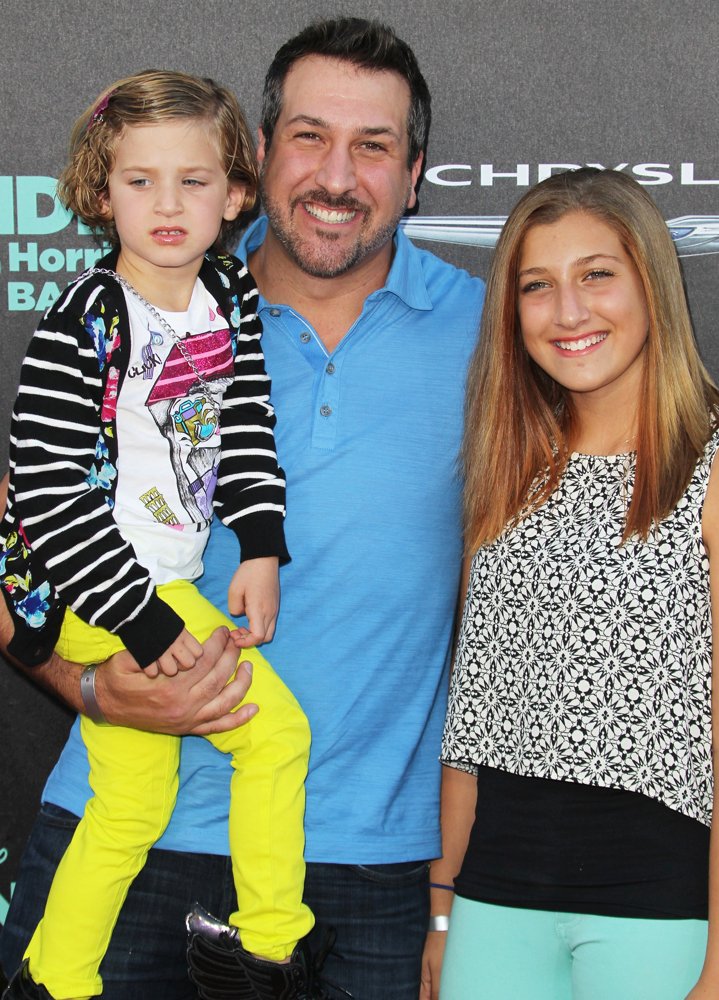 Kloey Alexandra Fatone;Joey Fatone;Briahna Joely Fatone;<br>Premiere of Disney's Alexander and the Terrible, Horrible, No Good, Very Bad Day - Arrivals