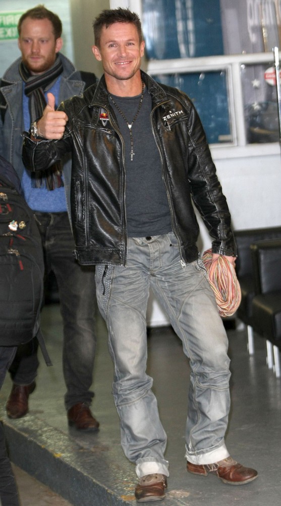 Felix Baumgartner;<br>Felix Baumgartner at The ITV Studios