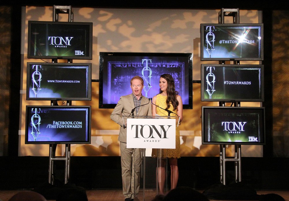 Jesse Tyler Ferguson;Sutton Foster;<br>The 2013 Tony Awards Nominations Announcement