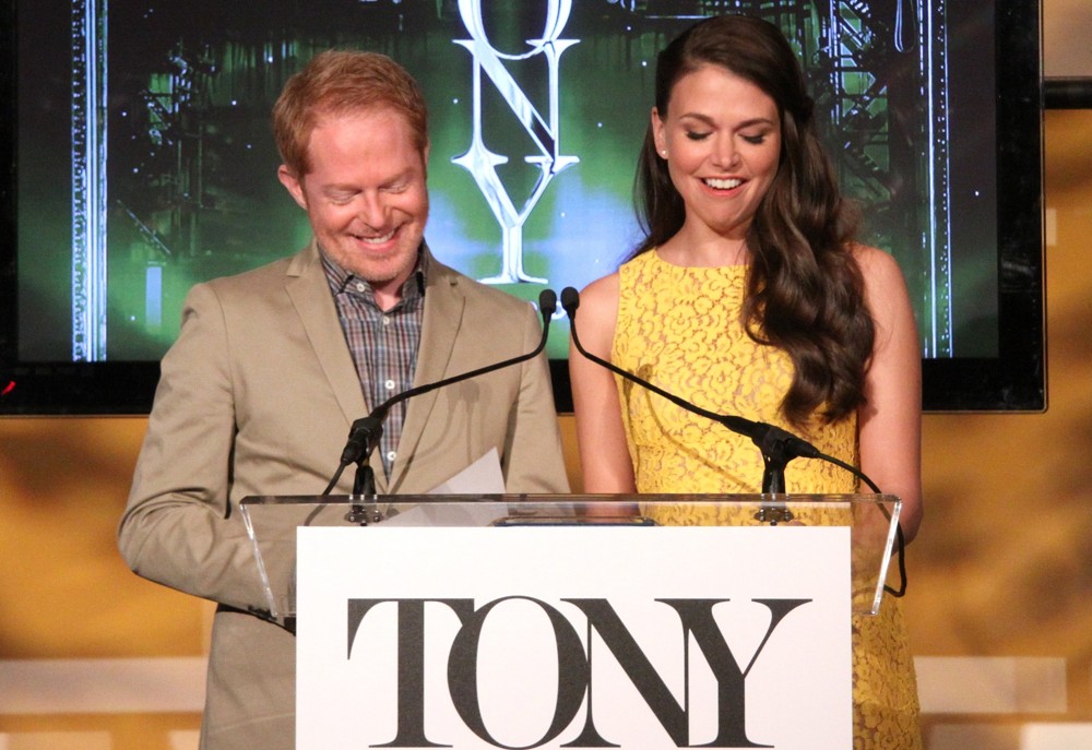 Jesse Tyler Ferguson;Sutton Foster;<br>The 2013 Tony Awards Nominations Announcement