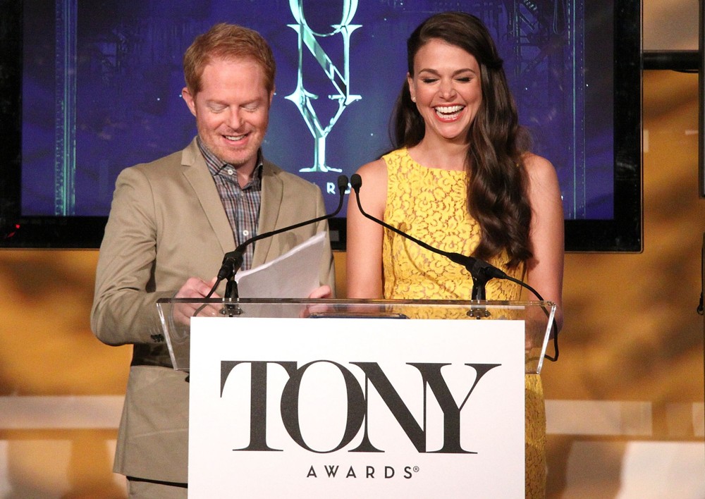 Jesse Tyler Ferguson;Sutton Foster;<br>The 2013 Tony Awards Nominations Announcement