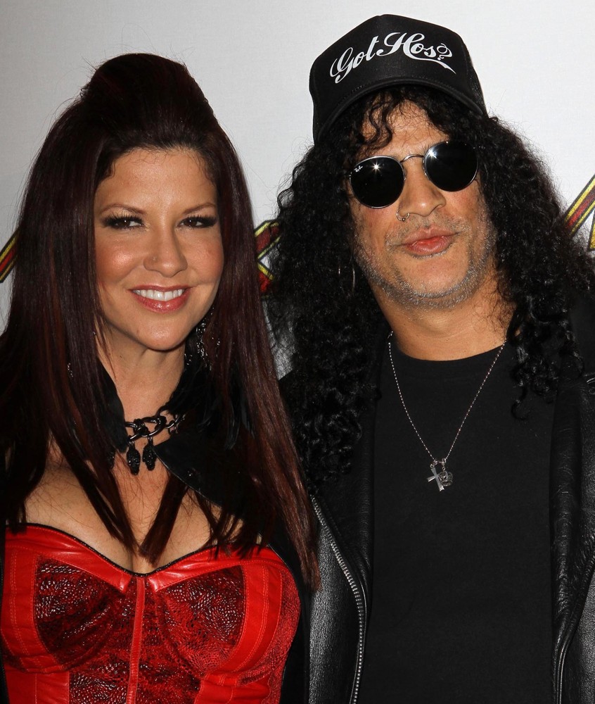 Perla Ferrar;Slash;<br>102.7 KIIS FM's Jingle Ball 2011 - Arrivals