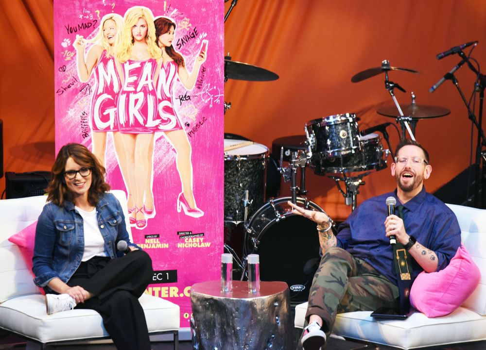 Tina Fey Promotes Mean Girls Tour