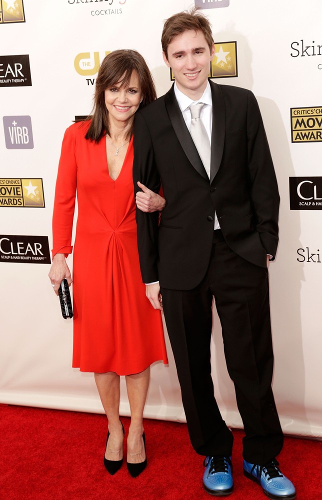 Sally Field;Sam Greisman;<br>18th Annual Critics' Choice Movie Awards